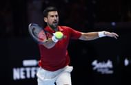 Novak Djokovic at the 2025 Six Kings Slam (Source: Getty)